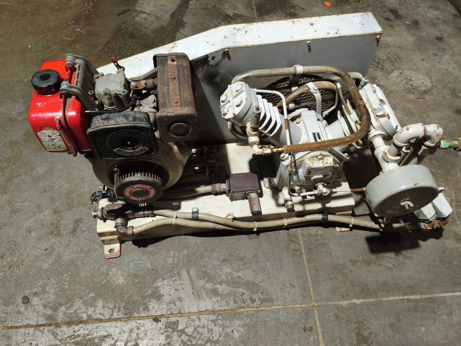 Sprężarka kompresor ingersoll rand 231 30T diesel wysokociśnieniowy