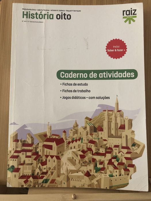 História 8 caderno de atividades