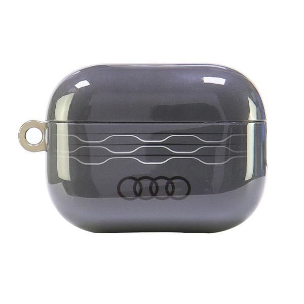Audi IML Geometric Pattern AirPods Pro 2cover szary/gray AU-IM