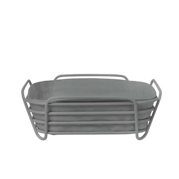 Cesto de Pão, Cinza Escuro – DELARA da Blomus (Original e Novo)