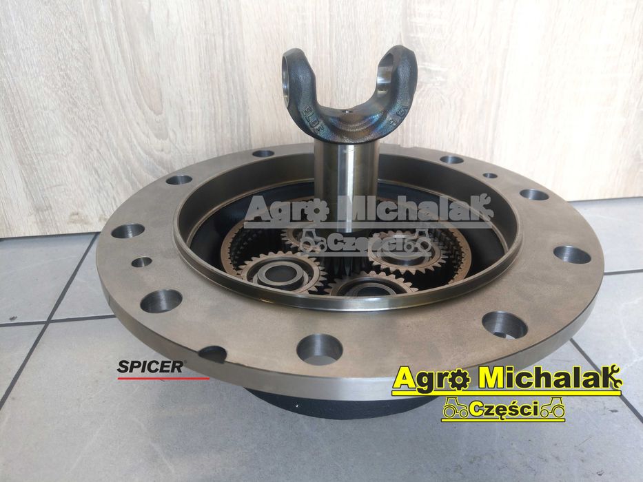 Układ planetarny, zwolnica zwrotnica  koparka Mecalac 714, 714MWE,