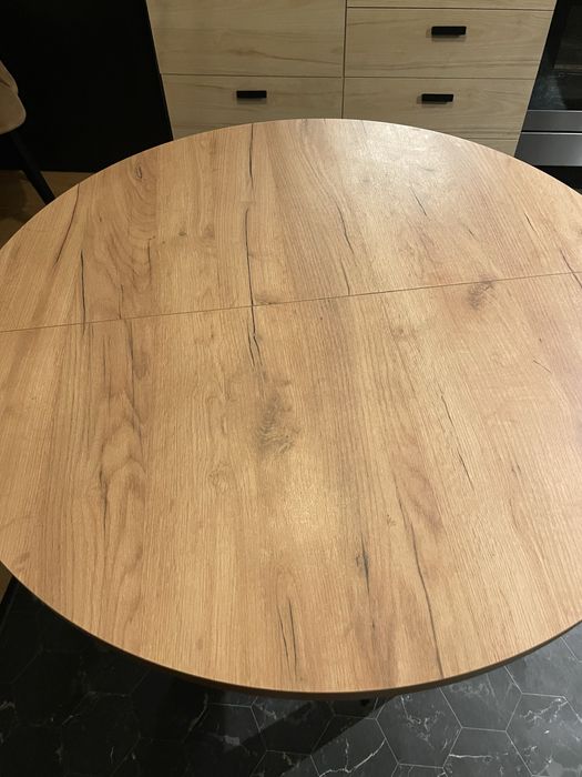 Stół okragły rozkladany loftowy srednica 90cm