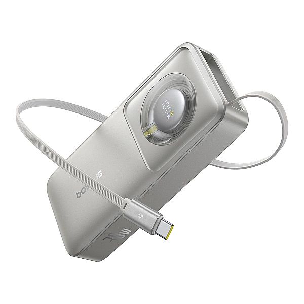 Powerbank Baseus Free2Pull 10000mAh 30W z portem USB-C i rozwijanym ka