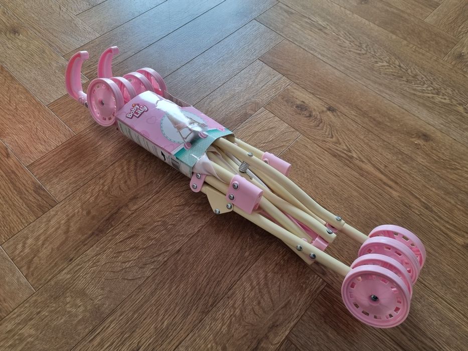 Wózek dla lalek parasolka, wózek do zabawy, nowy