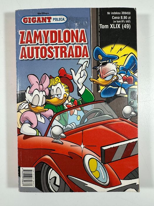 Zamydlona autostrada / Gigant Poleca / Komiks nr 49 / rok 2005