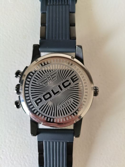 Relógio Police Adder Time Two Azul