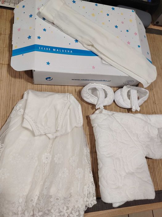 Ubranko do chrztu dla dziewczynki