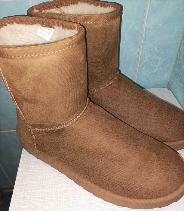 Сапоги с мехом Classic (размер 40, стелька 25.5 см) UGG сапожки