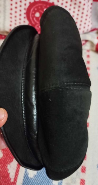 Кепка шапка зимова замшева натуральна чорна