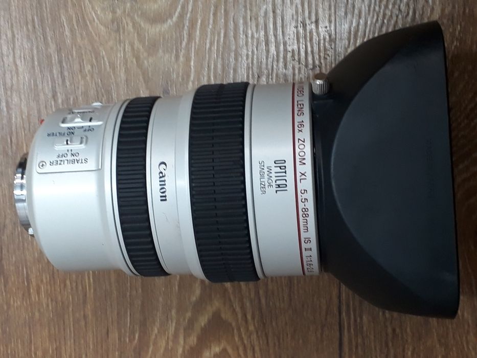 Объектив Canon 5.5-88 mm ,16х zoom.