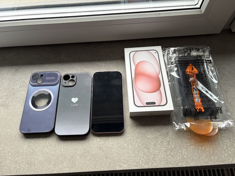 Iphone 15 128Gb stan igła Pink