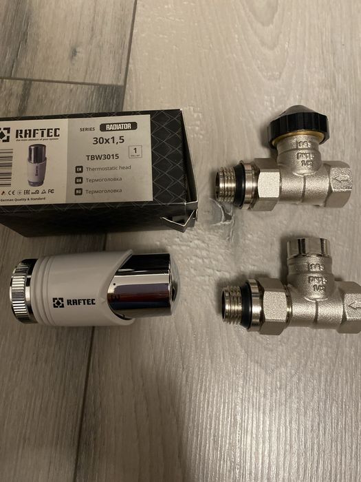Клапан під термоголовку Raftec