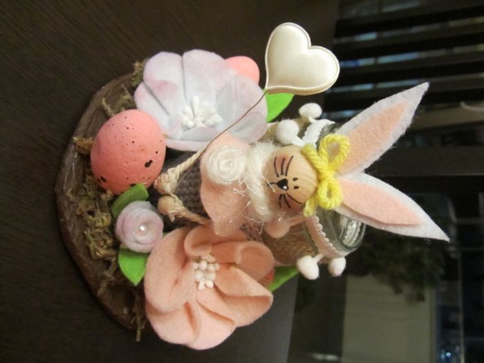Arranjo artesanal de pascoa