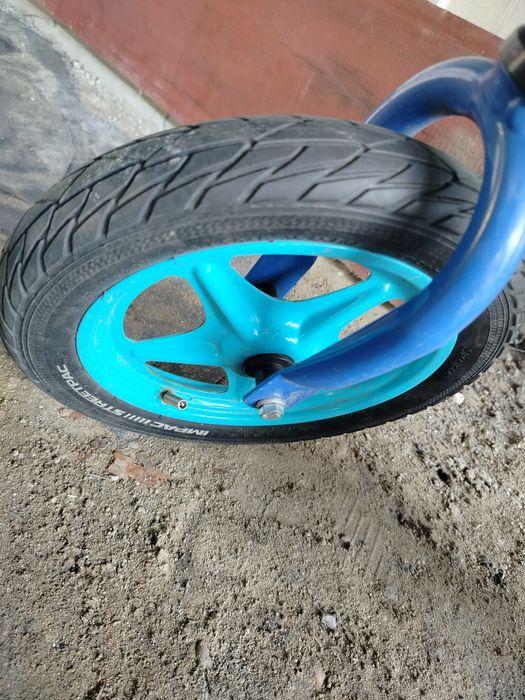 Rowerek biegowy puky 12 cali niebieski