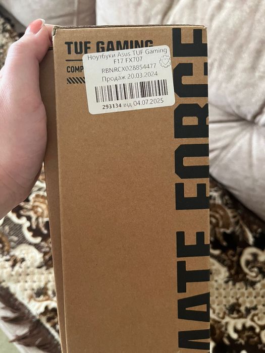 Продам ноутбук на запчасти ASUS TUF F17