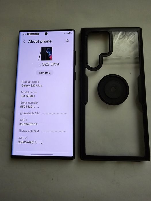 Samsung S22 Ultra / 12 x512 / Ідеальний стан / Snapdragon/ Читайте опис