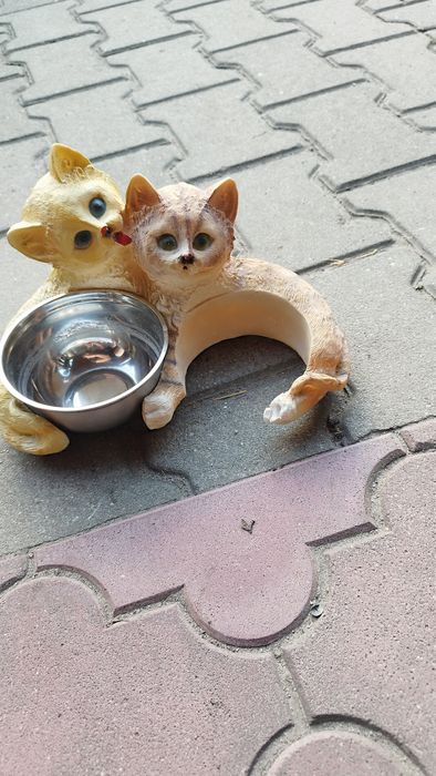 miska , miski dla kota. figurka,ozdoba