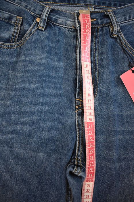 Calças de ganga wide leg, NOVAS [XS - 34]