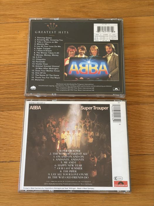 ABBA – Super Trouper + Gold | West Germany | 2 CDs