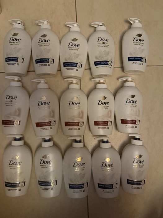 Dove mydla w pompce .