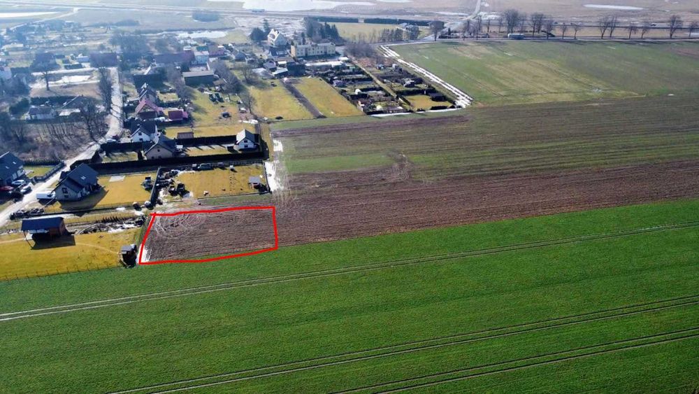 Dzialka budowlana w Ględowie