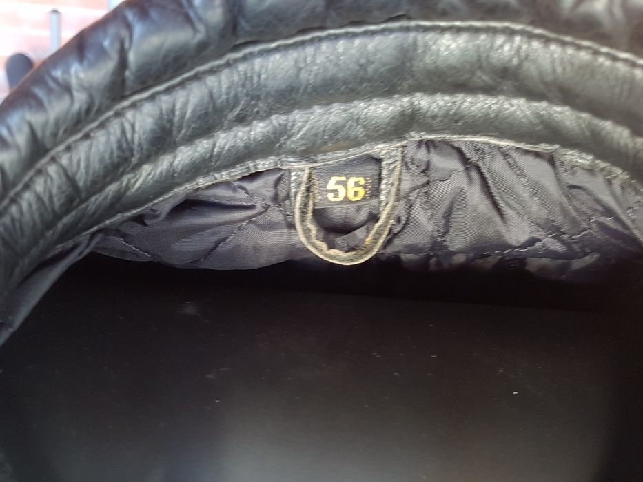 Blusão cabedal motard