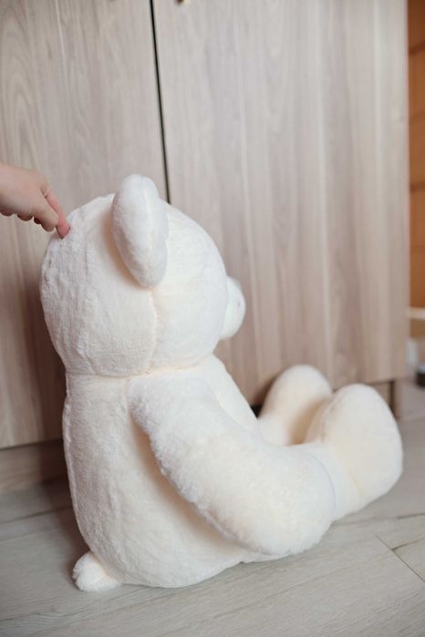 Kremowy pluszowy miś XL 80 cm  *super na prezent