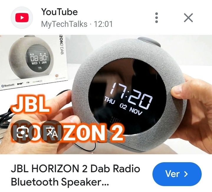 JBL HORIZON 2 perfeito estado. Som top demais! Com caixa e manual.