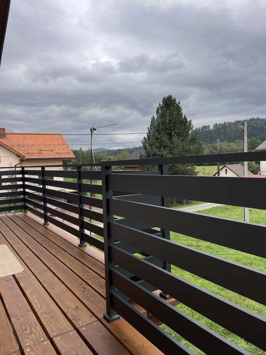 Balustrada Balkonowa Aluminiowa