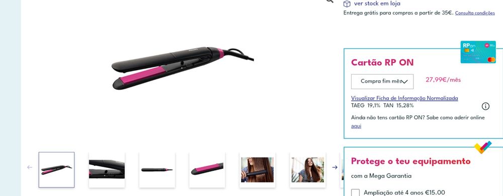 Alisador Cabelo Philips