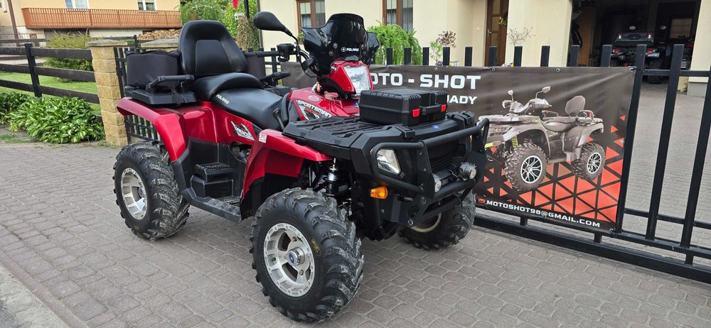 Quad Polaris Sportsman 800 Twin 4x4! Long! 2008r! Homologacja L7e 15Kw