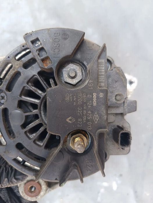 renault modus i 1.4b 98 km alternator 120a 8200325823