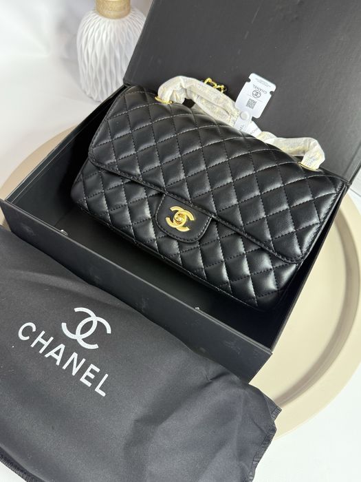 Сумка Chanel Double Flap. Шкіряна сумка Шанель
