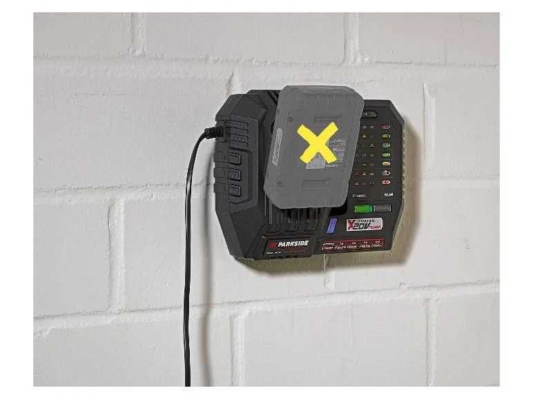 Carregador Ultra Rápido 12Ah 20V Parkside Performance