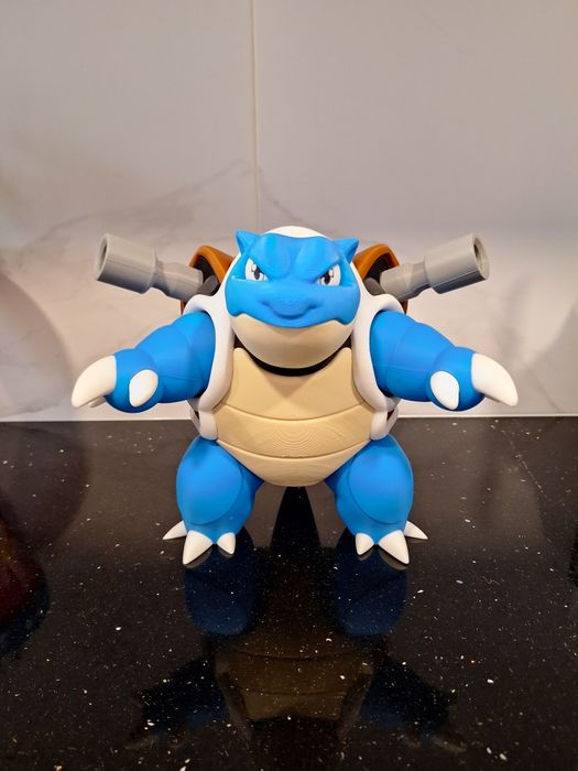 Blastoise Pokemon 3D Figure64550625707393122