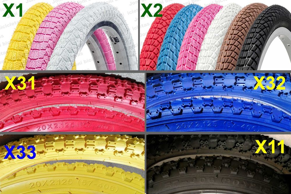 Pneus de bicicleta (roda 20")