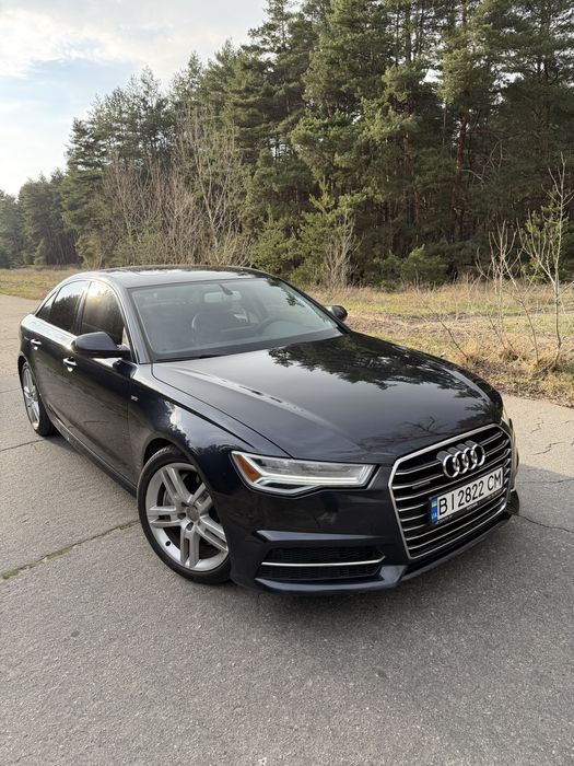 Audi A6 2015 Premium Plus, S-Line, Quattro 2.0 бензин