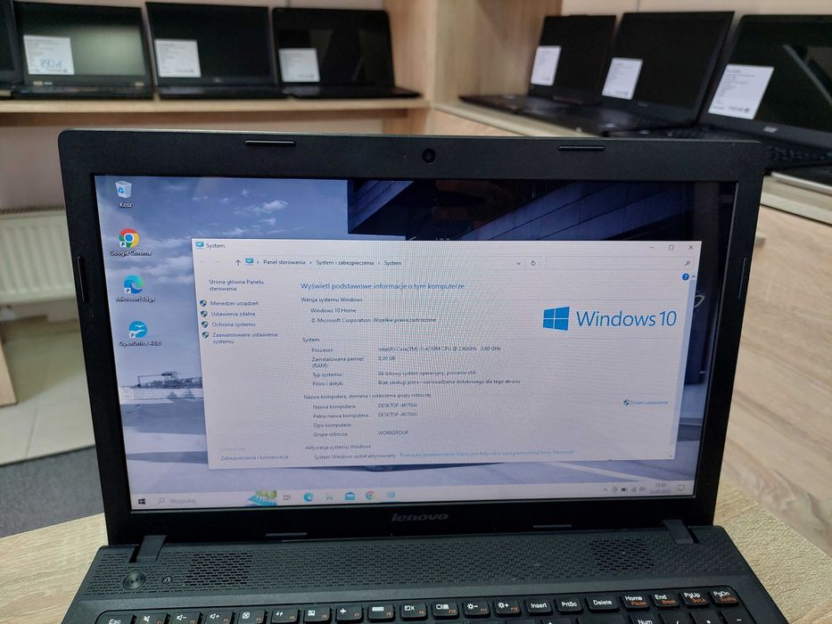 Laptop Lenovo G510 - i5-4200M, 8GB ram, dysk SSD, 100% sprawny