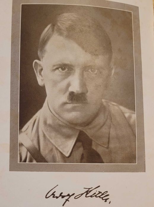 Mein Kampf autorstwa Adolf Hitler, 1934 iii rzesza wehrmacht Kraków ...