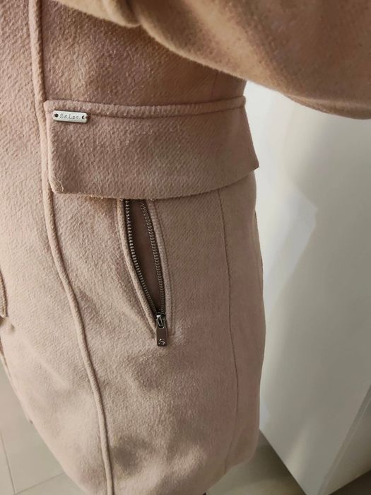 Casaco de fazenda Grace com pêlo