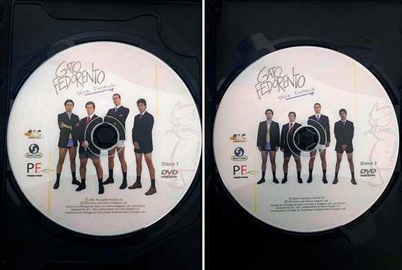 DUPLO DVD Gato Fedorento  "Série Fonseca"  COMO NOVO