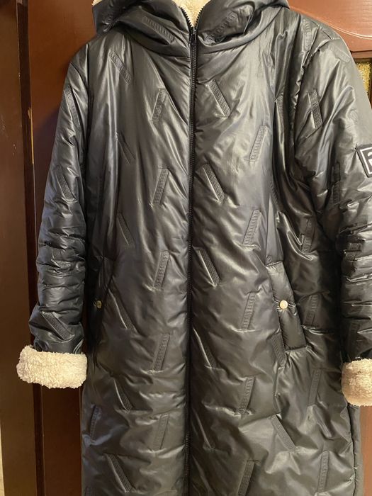 Куртка подовжена, полупальто, 48-50 розмір