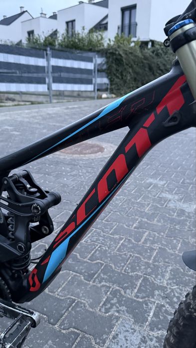Rower DH Scott Gambler 30 2014, Downhill RockShox Boxxer