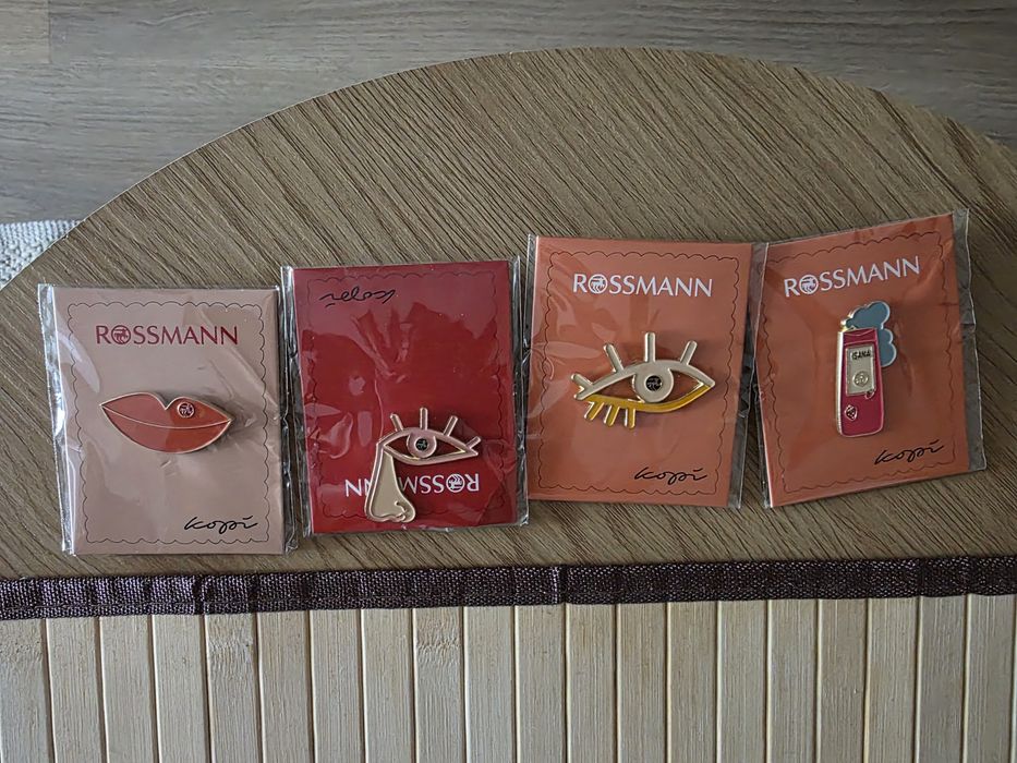 Pin piny z Rossmanna nowe