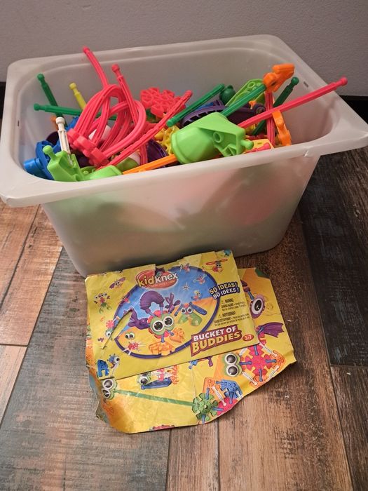 Klocki KID K’NEX – ok. 450 szt. | Bardzo dobry stan