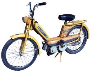 Troca ou Venda Mobilete Peugeot 102 c/ restauro completo e peças novas