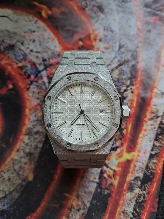 Zegarek custom royal oak frosted