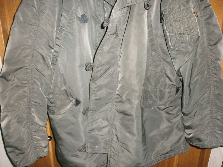 Куртка парка аляска Alpha Industries N-3B, р. L, наш 52-54. ПОГ-67 см