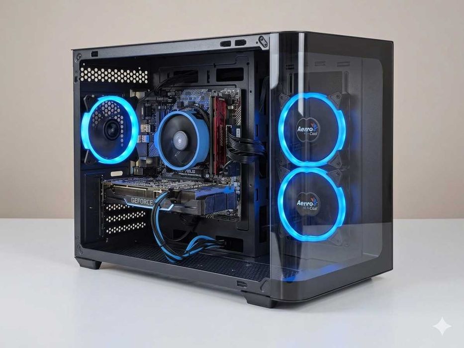 PC Torre Gaming [Garantia] Ryzen 5 + RTX + 16GB RAM + SSD + W11
