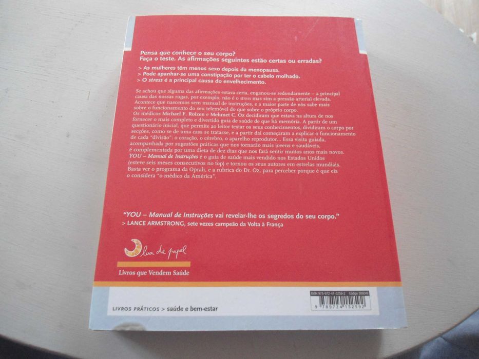 You Manual de Instruções - Dr. Michael Roizen e DR. Mehmet Oz